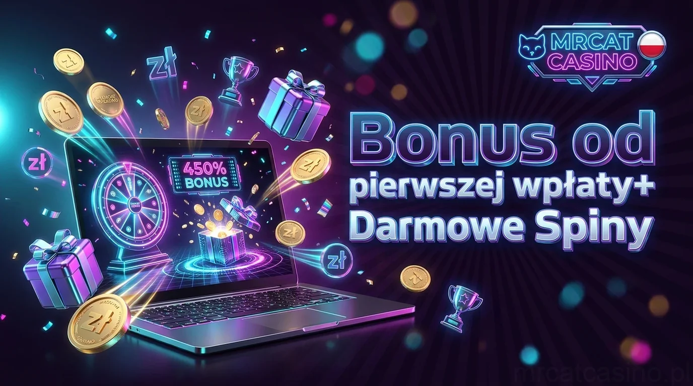 Bonus od pierwszej wpłaty+ Darmowe Spiny